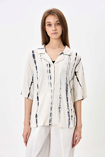 Женская рубашка SS24WES-21258-155644 фото